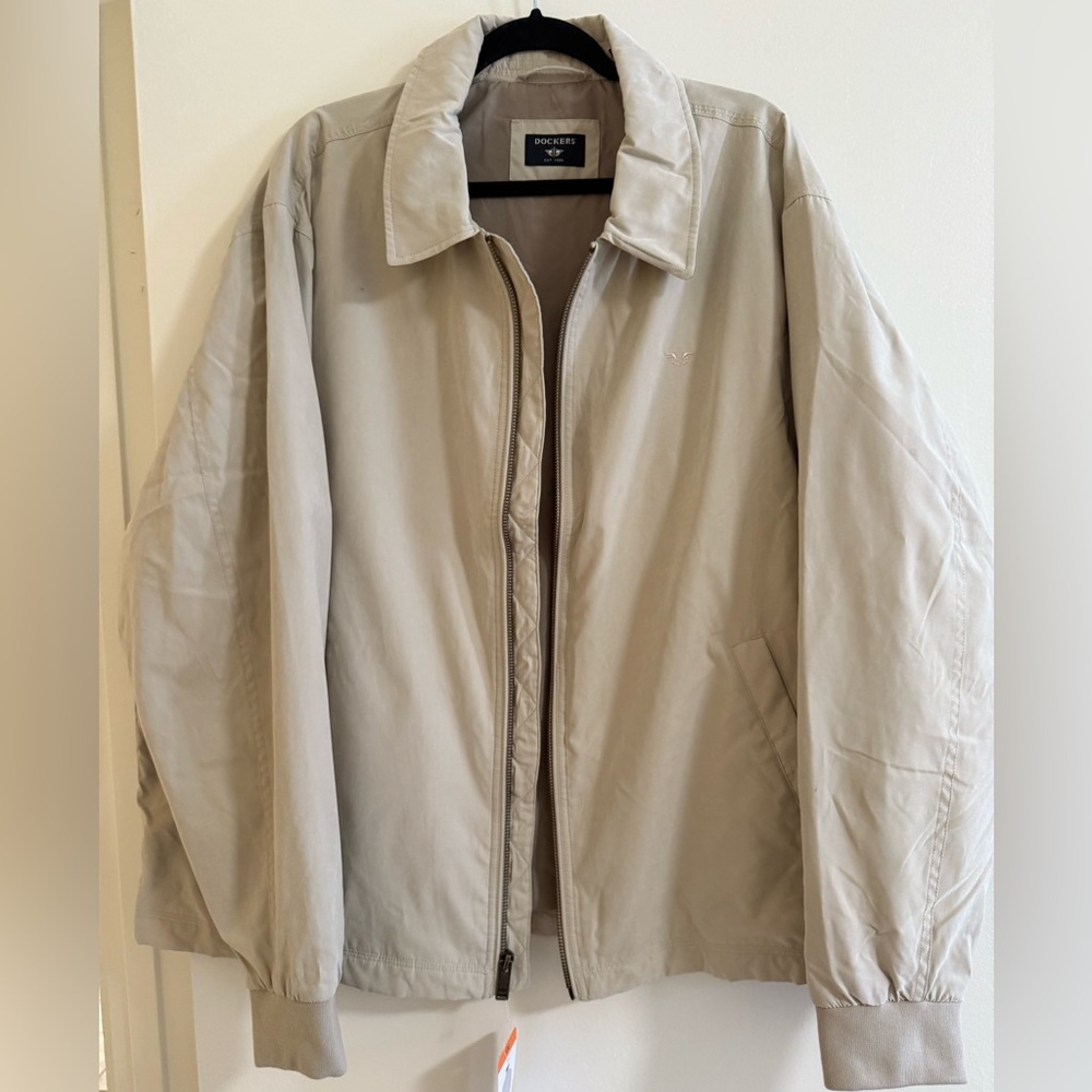 Dockers Men's Light Beige Jacket